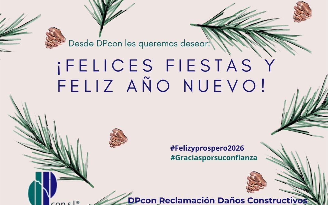 Felices Fiestas y Feliz año nuevo 2026
